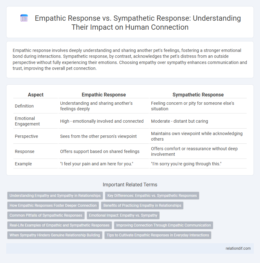 Empathic Response vs. Sympathetic Response: Understanding Their Impact on Human Connection