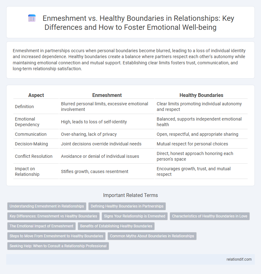 Enmeshment vs. Healthy Boundaries in Relationships: Key Differences and How to Foster Emotional Well-being