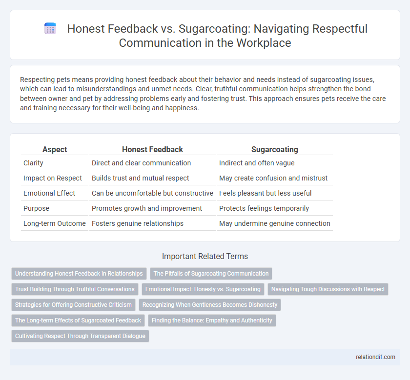 Honest Feedback vs. Sugarcoating: Navigating Respectful Communication in the Workplace