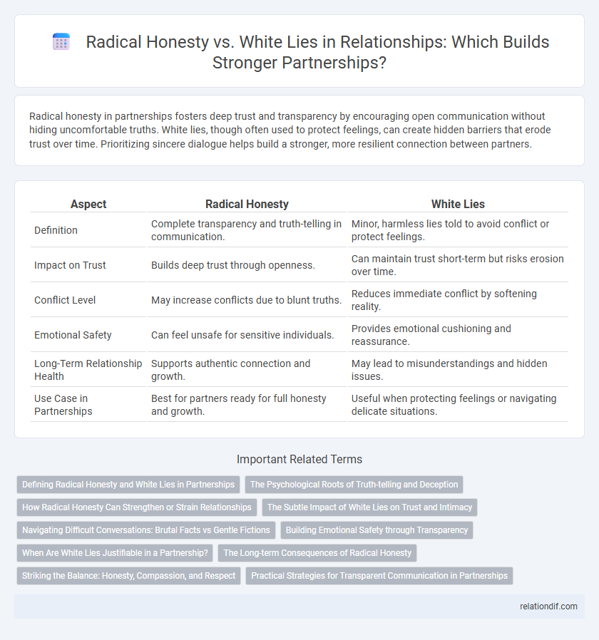 Radical Honesty vs. White Lies in Relationships: Which Builds Stronger Partnerships?