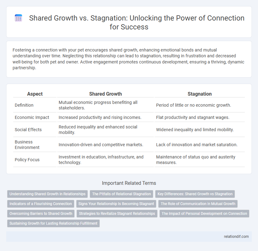 Shared Growth vs. Stagnation: Unlocking the Power of Connection for Success