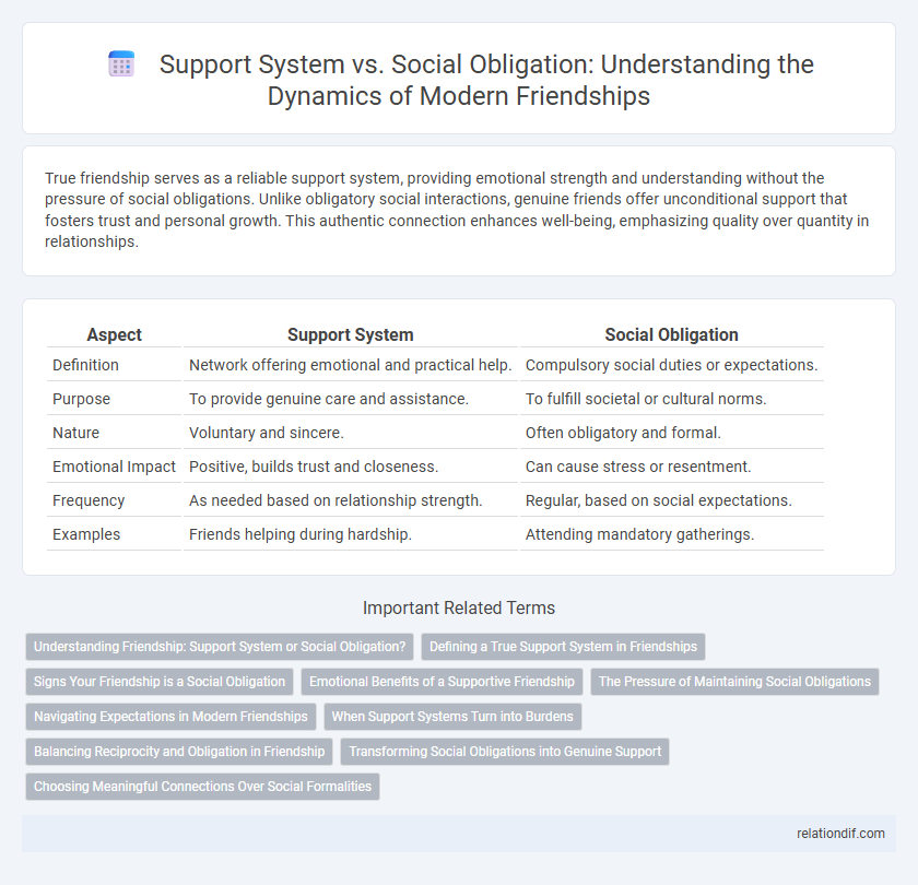 Support System vs. Social Obligation: Understanding the Dynamics of Modern Friendships