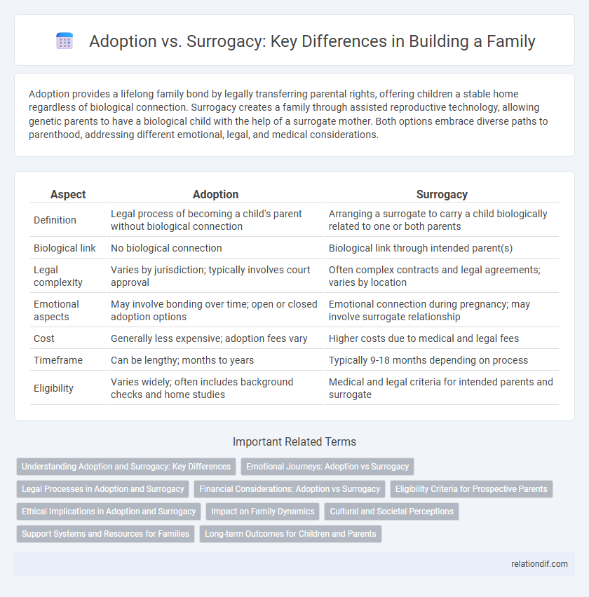 Adoption vs. Surrogacy: Key Differences in Building a Family