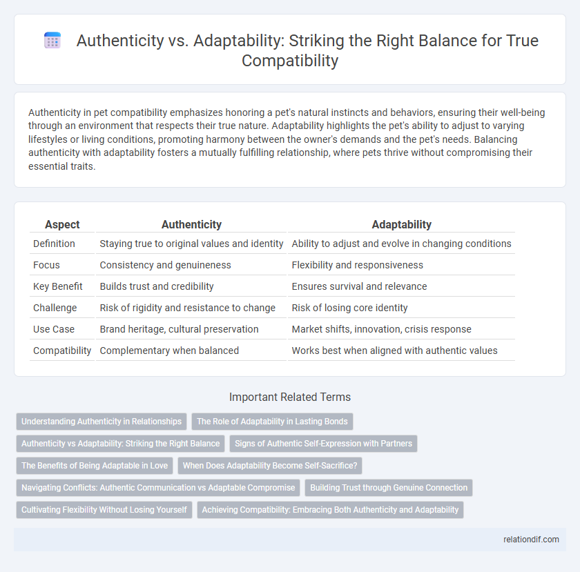 Authenticity vs. Adaptability: Striking the Right Balance for True Compatibility