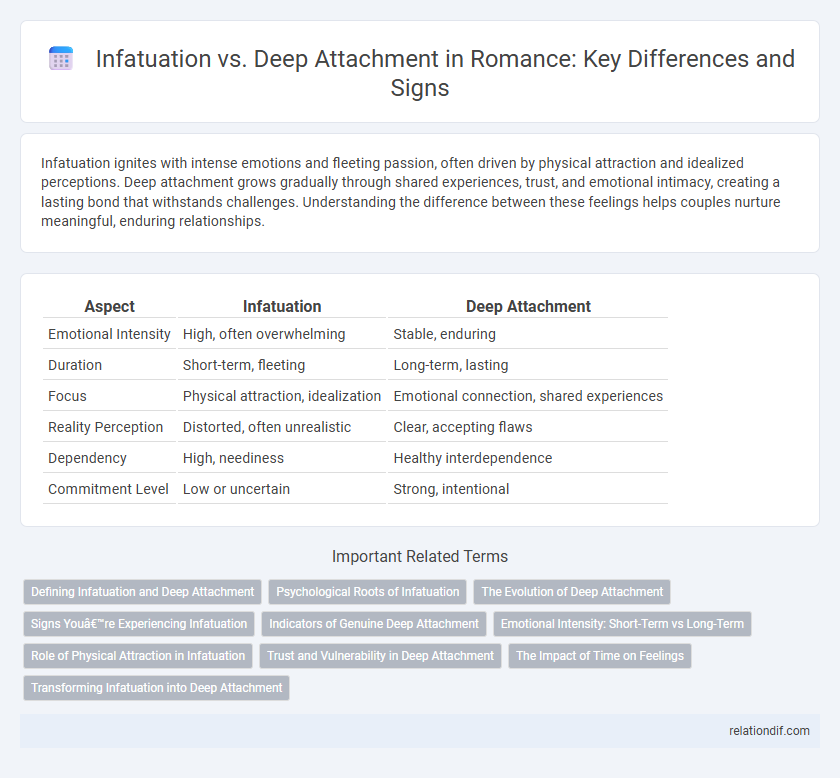 Infatuation vs. Deep Attachment in Romance: Key Differences and Signs