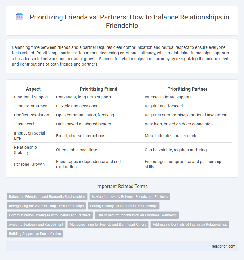 Prioritizing Friends vs. Partners: How to Balance Relationships in Friendship
