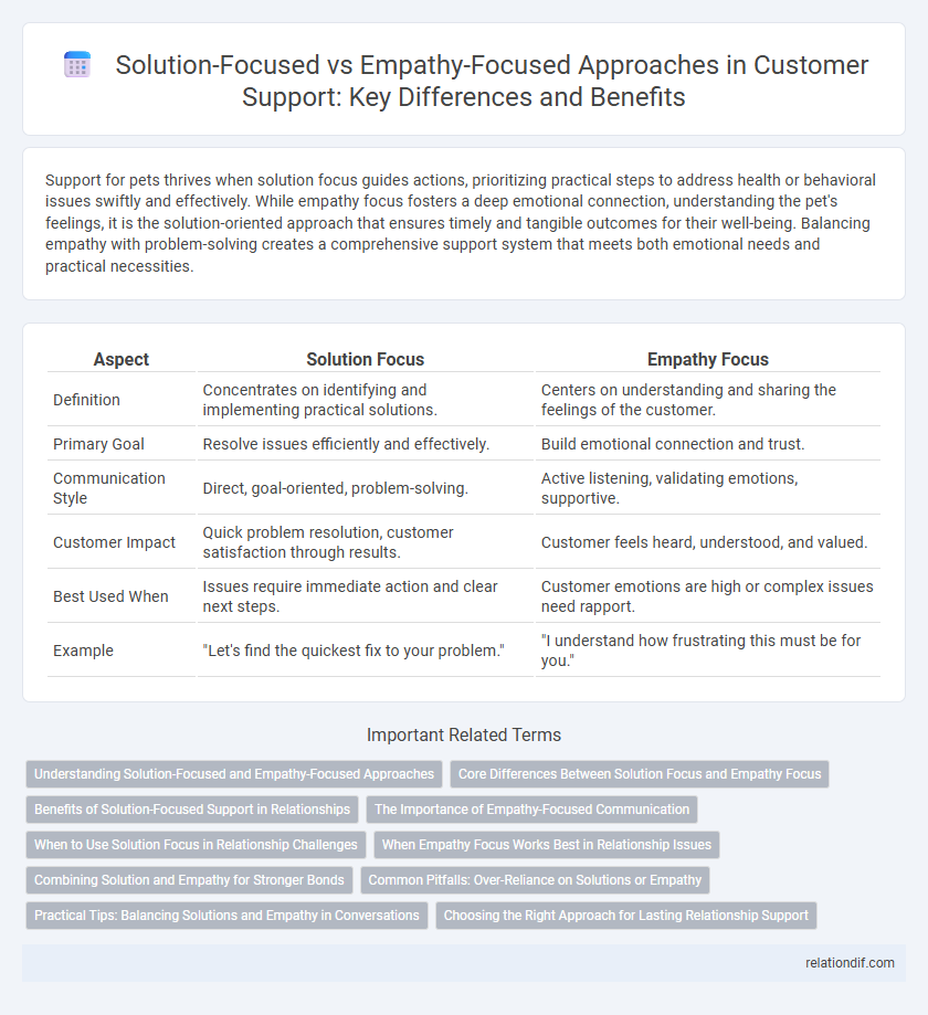 Solution-Focused vs Empathy-Focused Approaches in Customer Support: Key Differences and Benefits